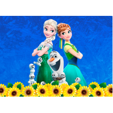 91375A5 vafa Anna si Elsa 20x15cm